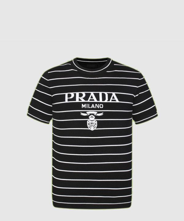 프라다 로고 프린트 반팔