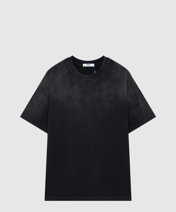 프라다 로고 프린트 반팔