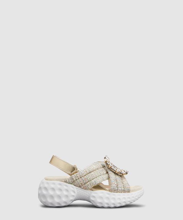 로저비비에 비브 런 라이트 스트라스 샌들 6673