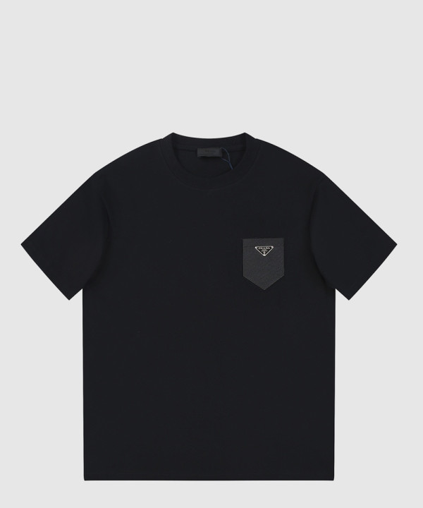 프라다 로고 프린트 반팔