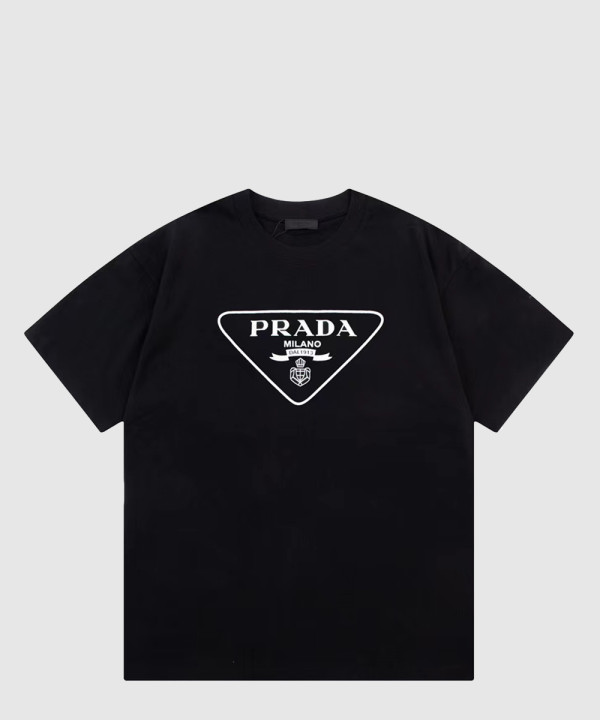 프라다 로고 프린트 반팔
