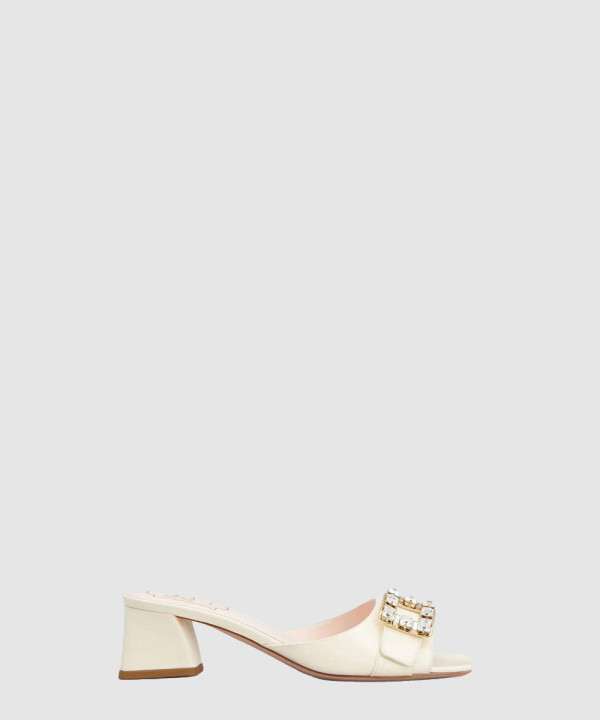 로저비비에 스트라스 버클 뮬 5363