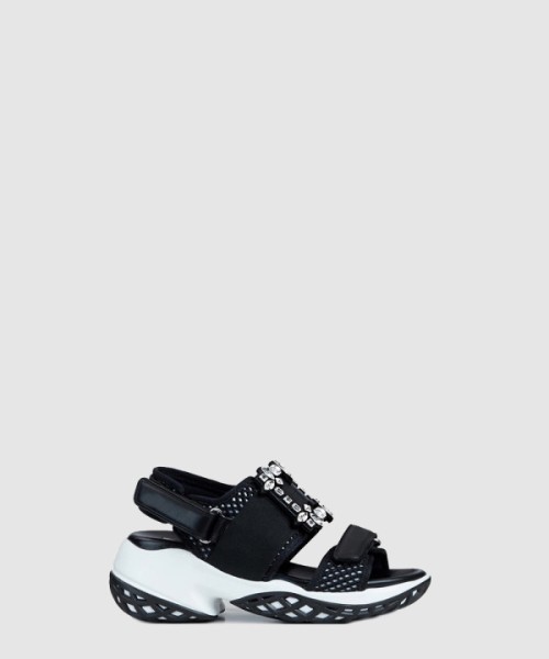 로저비비에 버클 샌들 5642