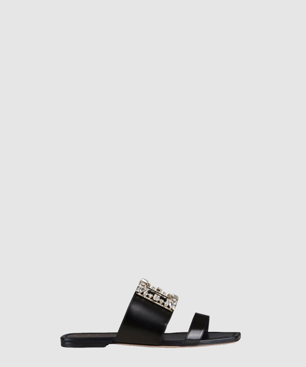 로저비비에 크리스탈 버클 뮬 5043