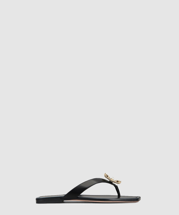 로저비비에 미니 브로치 통 샌들 5042