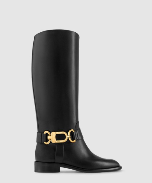 루이비통 웨스트사이드 플랫 하이 부츠 1ACAYL