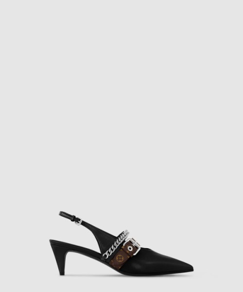 루이비통 바이브 슬링백 펌프스 1AHKZ7