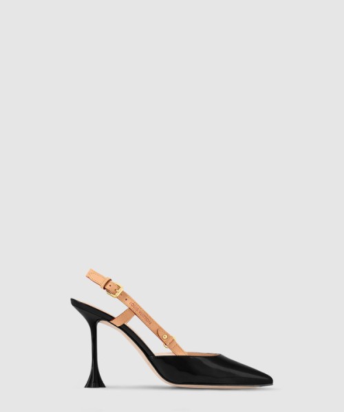 루이비통 블라썸 슬링백 펌프스 1AC8O6