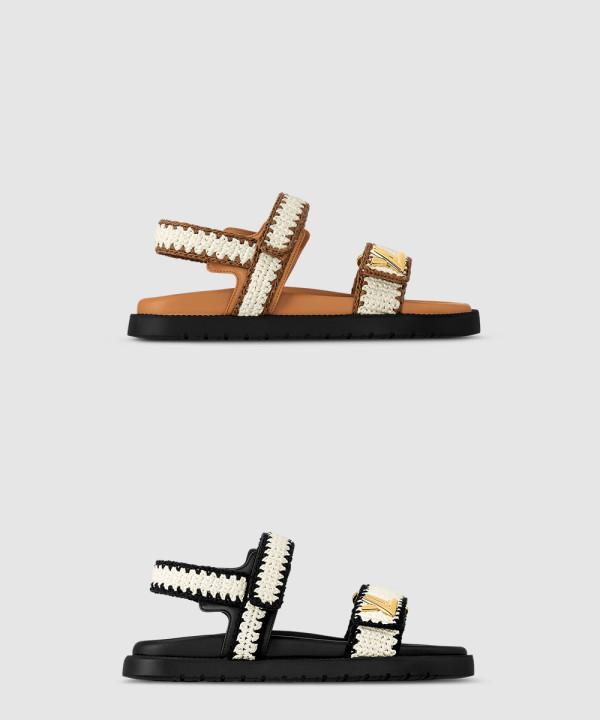 루이비통 선셋 플랫 컴포트 샌들 1ACZJY