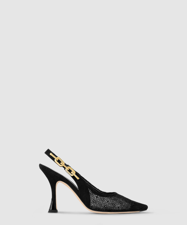 루이비통 스파클 슬링백 펌프 1ACGK5