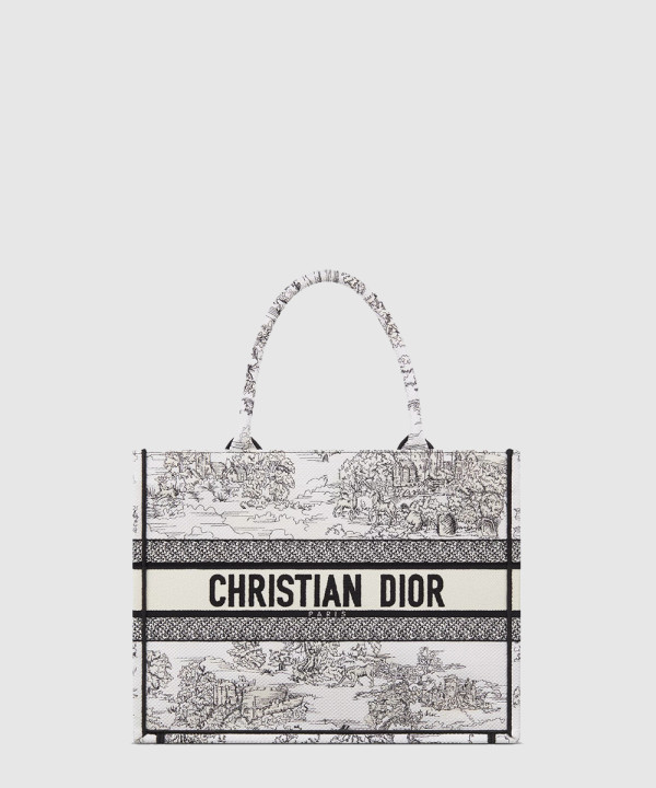 디올 북 토트백 미듐 M1296