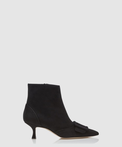 마놀로블라닉 베일로 스웨이드 앵클부츠