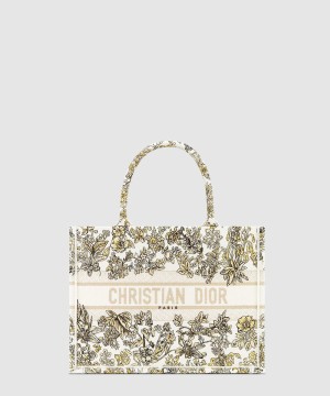 디올 북 토트백 미듐 M1296