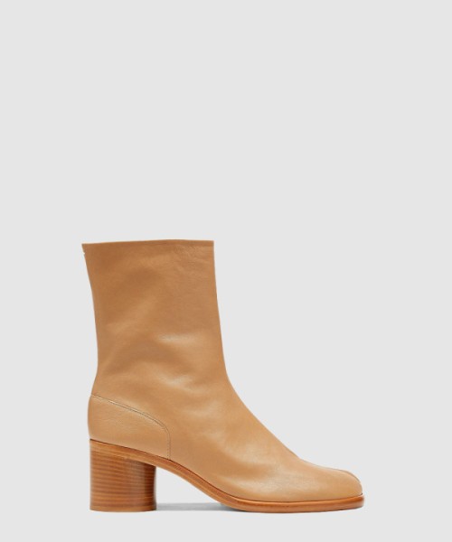 마르지엘라 Tabi 빈티지 가죽 부츠 T9004