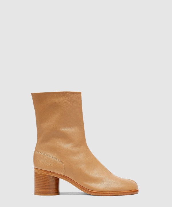 마르지엘라 Tabi 빈티지 가죽 부츠 T9004