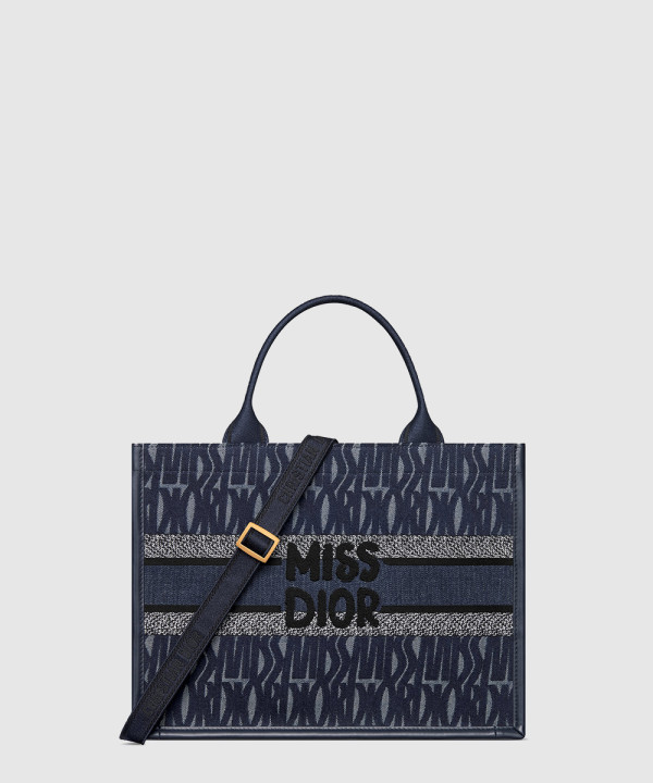 디올 북 토트백 미듐 M1296