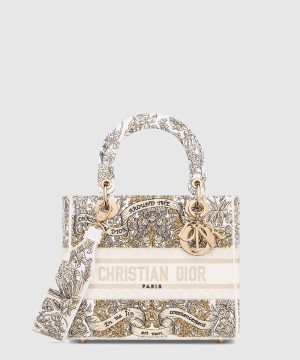 디올 레이디백 디라이트 미듐 M0565