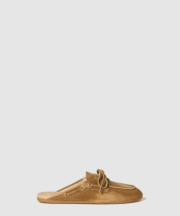 미우미우 페이드 스웨이드 뮬 5D455E