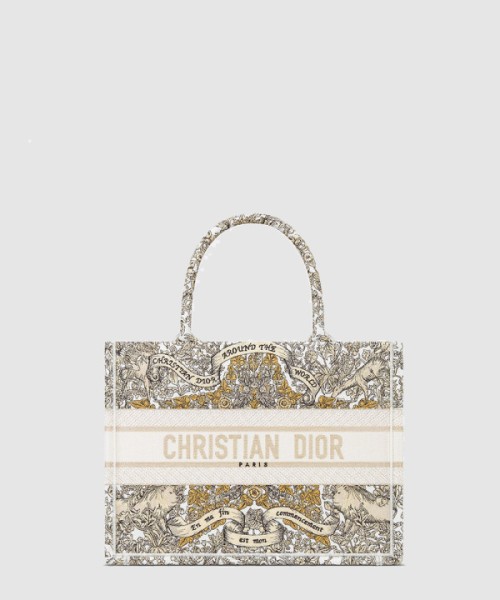 디올 북 토트백 미듐 M1296