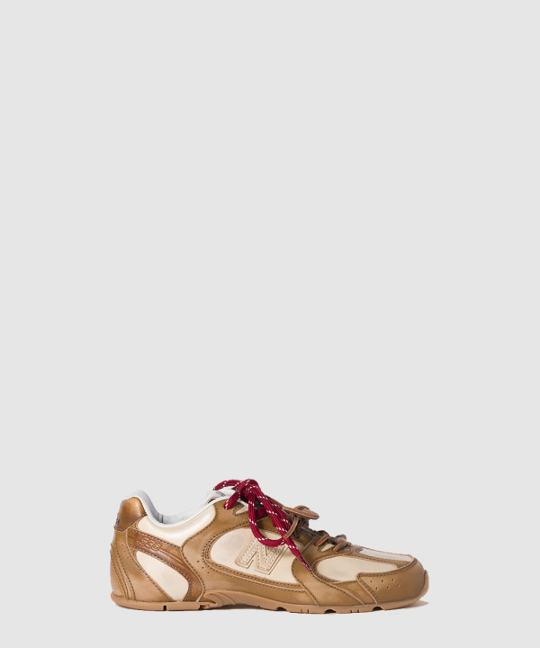 미우미우 530 SL 테코 송아지 가죽 스니커즈 5E165E