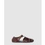 미우미우 루슈 나파 가죽 피셔맨 샌들 5E395E