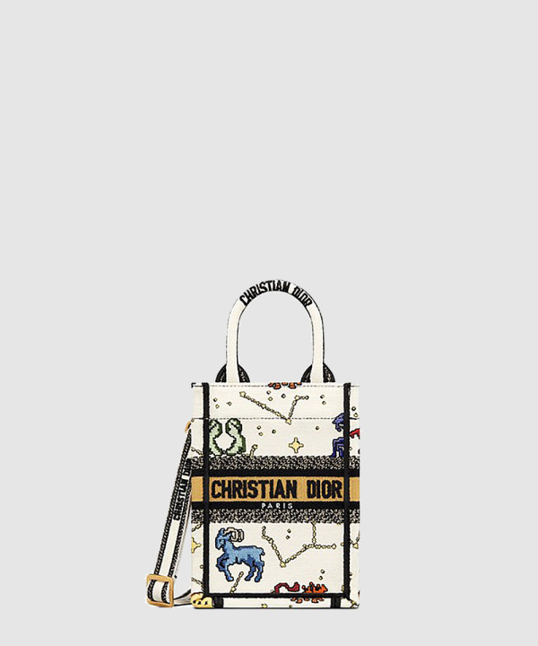 디올 북 토트 휴대폰백 미니 S5555