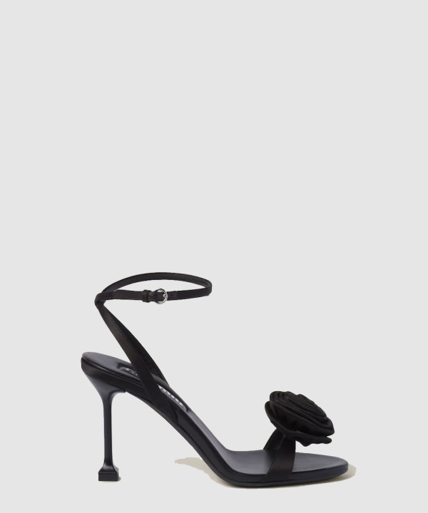 미우미우 새틴 샌들5X002E