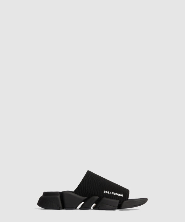 발렌시아가 니트 슬라이드 샌들 711453