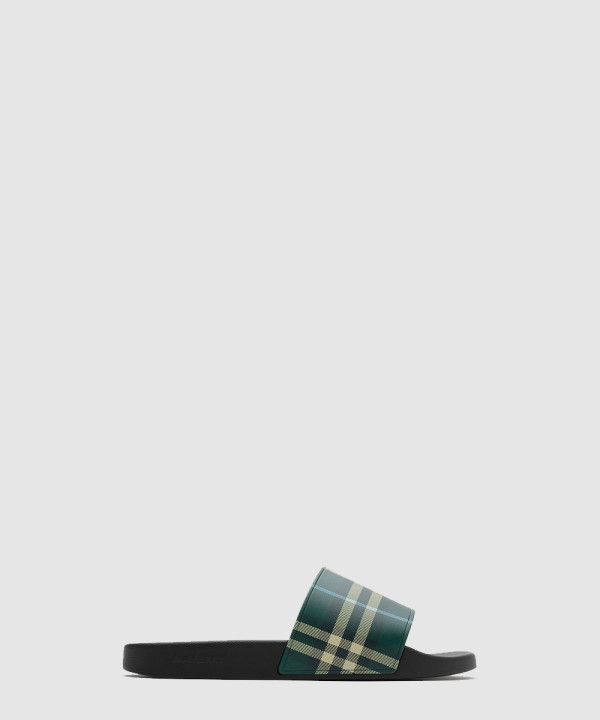 버버리 체크 슬라이드 81132641