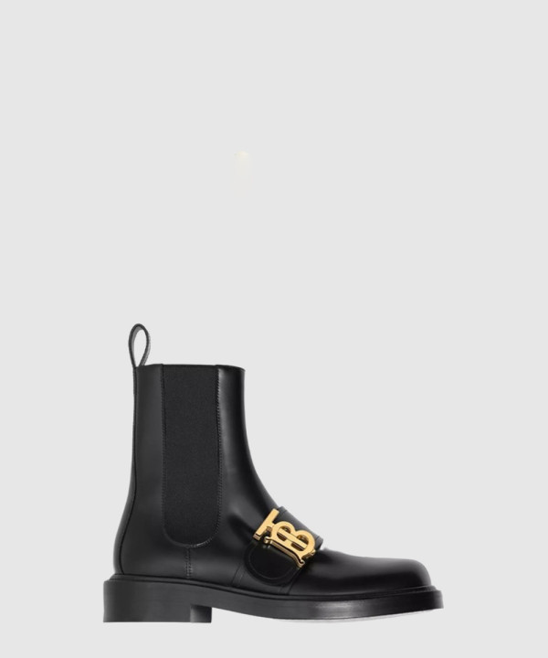 버버리 부츠 Burberry Monogram Motif Leather Chelsea Boots 80581881