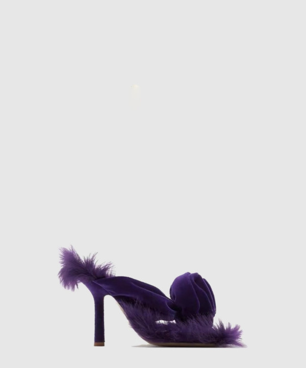 버버리 시어링 스텝 로즈 샌들 80756001