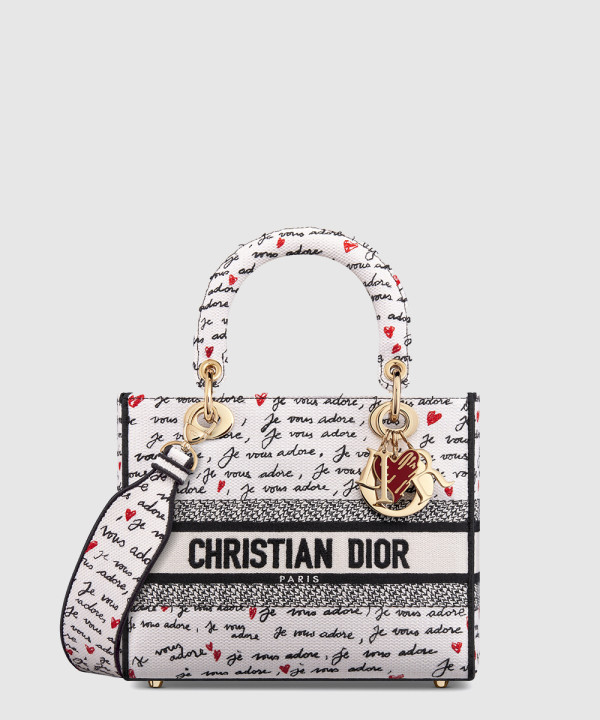 디올 레이디백 디라이트 미듐 M0565