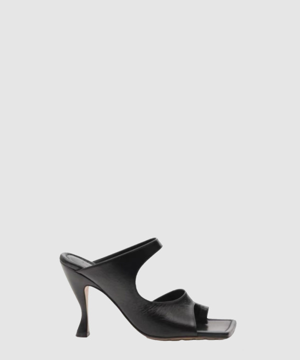 보테가베네타 레더 뮬 610521