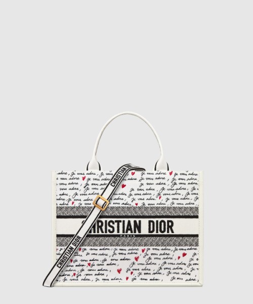 디올 북 토트백 미듐 M1296