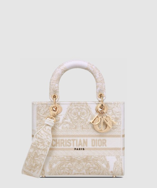 디올 레이디백 디라이트 미듐 M0565