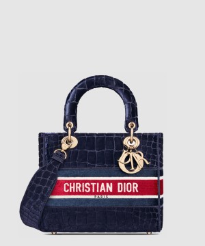 디올 레이디백 디라이트 미듐 M0565