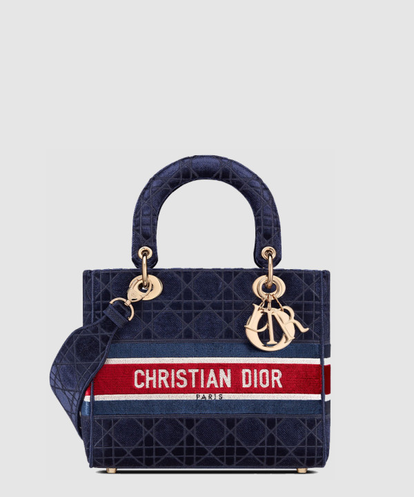 디올 레이디백 디라이트 미듐 M0565