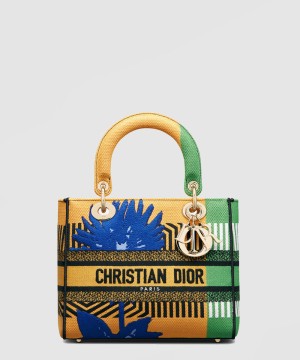 디올 레이디백 디라이트 미듐 M0565