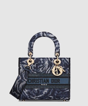 디올 레이디백 디라이트 미듐 M0565