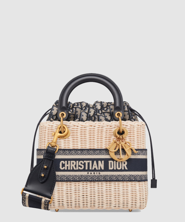 디올 레이디백 디라이트 미듐 M0565