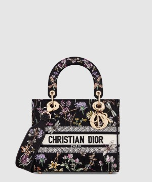 디올 레이디백 디라이트 미듐 M0565