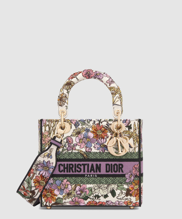 디올 레이디백 디라이트 미듐 M0565