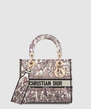 디올 레이디백 디라이트 미듐 M0565