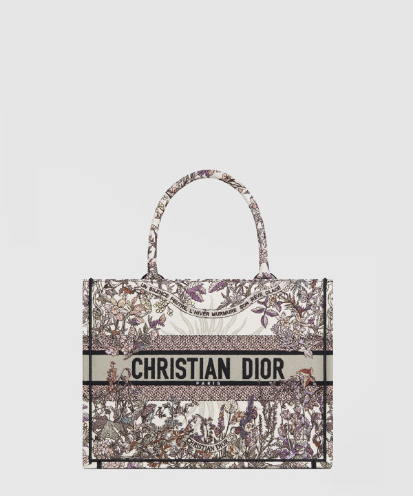 디올 북 토트백 미듐 M1296