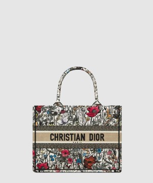 디올 북 토트백 미듐 M1296