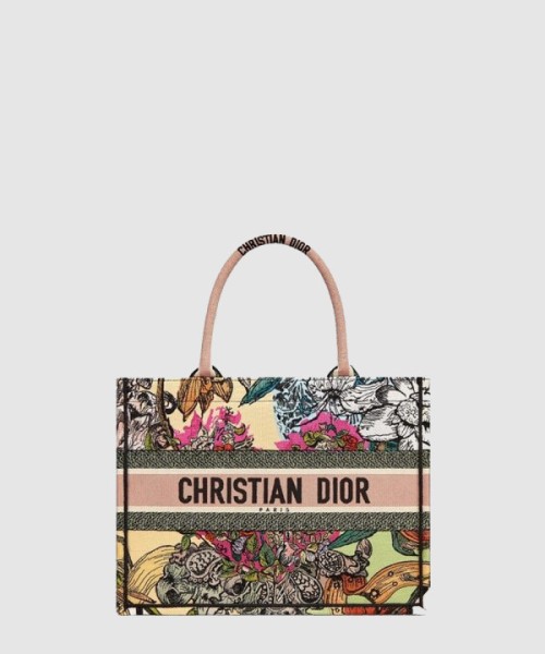 디올 북 토트백 미듐 M1296