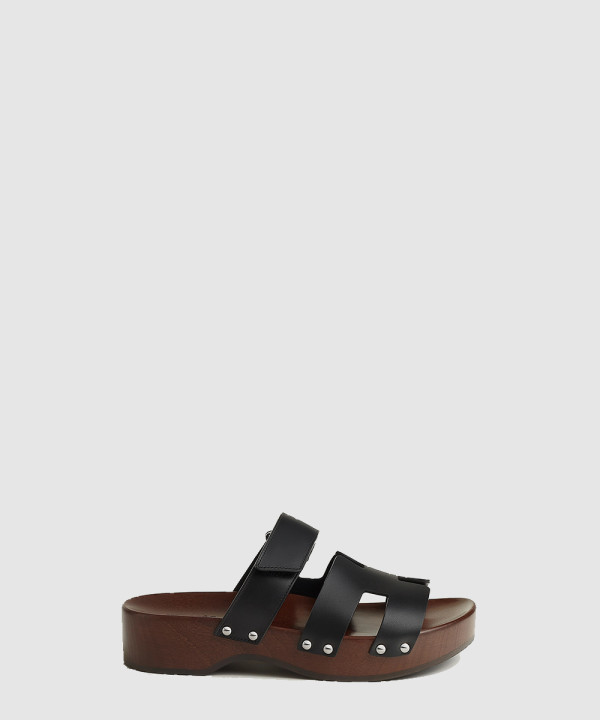 에르메스 코스 클로그솔 샌들