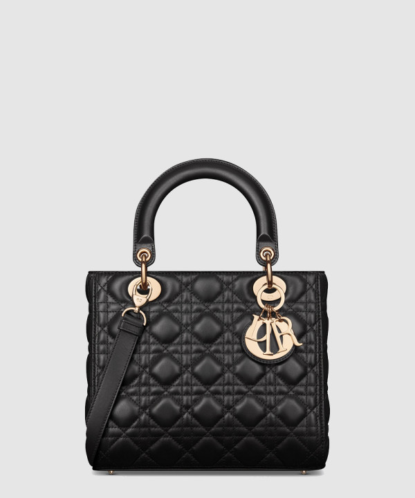 디올 레이디백 디라이트 미듐 M0565