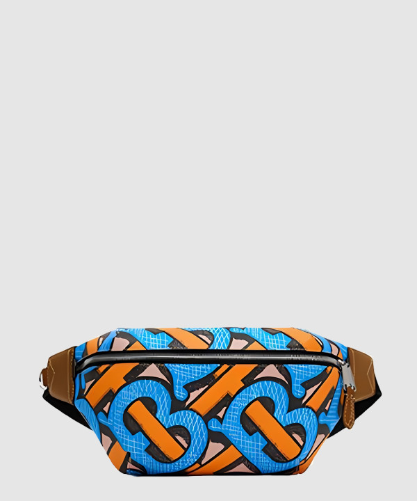 버버리 프린트 힙색 80324731