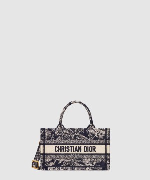 디올 북 토트 미니 숄더백 S5573